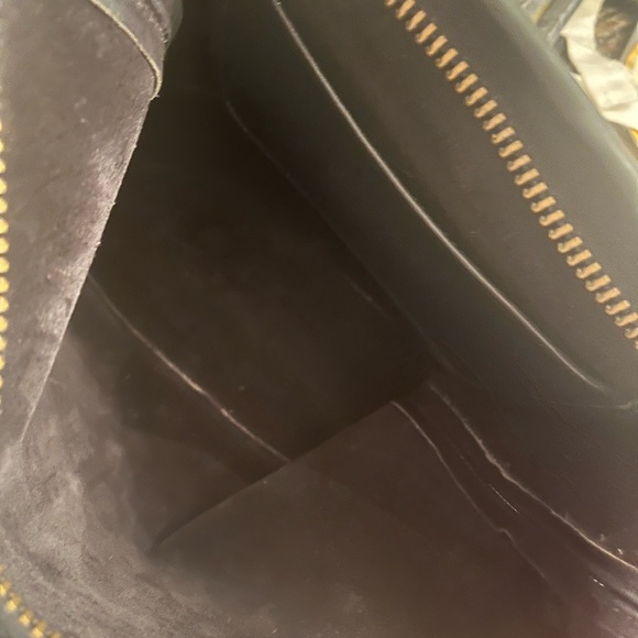 Vintage Coach Black Leather Shoulder Sac Pre-1994 Authentic - Picture 7 of 10